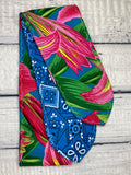 Pink Tropical Lily Flower Headband