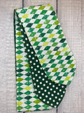 Lucky Green Harlequin Diamonds PinUps by Gracie