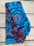 Electric Blue Floral