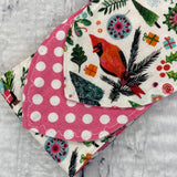 Cardinals, Gnomes, Ornaments and Mistletoe