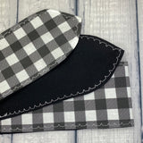 Black and White Buffalo Plaid