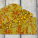 Shades of Yellow Orange Chevron