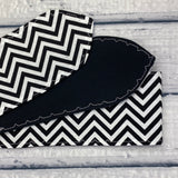 Black & White Chevron