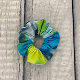 Greeny Dream Tie Dye - Mini Scrunchie