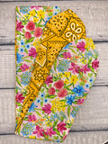 Brushstroke Garden Floral Headband