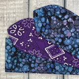Water Drops in the Shallows - Purple & Blue