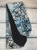 Water Drops in the Shallows - Grey Blue