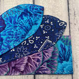 Electric Blue Floral
