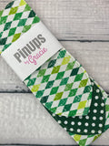 Lucky Green Harlequin Diamonds PinUps by Gracie