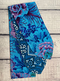 Electric Blue Floral
