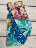 Amazing Teal, Mauve & Mint Floral