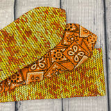 Shades of Yellow Orange Chevron