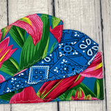 Pink Tropical Lily Flower Headband