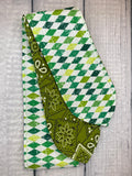 Lucky Green Harlequin Diamonds PinUps by Gracie