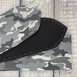 Grey Camo Print
