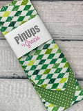 Lucky Green Harlequin Diamonds PinUps by Gracie