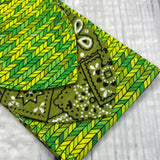 Shades of Green Chevron
