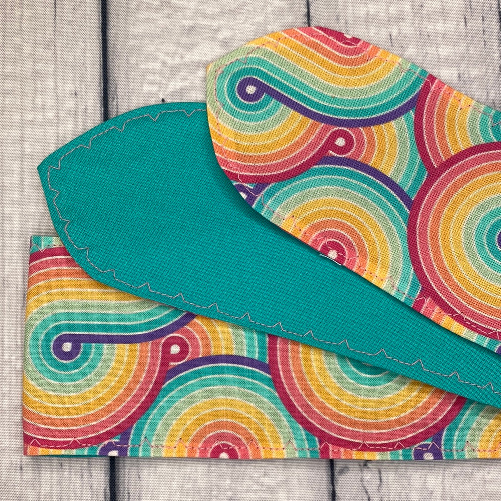 Vintage Rainbow Swirl