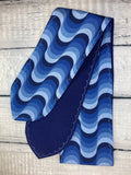 Powder & Blue Swirl PinUps by Gracie Headband