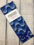 Powder & Blue Swirl PinUps by Gracie Headband