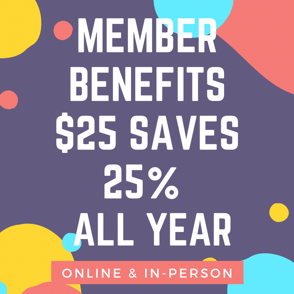 $25 saves you 25% All Year