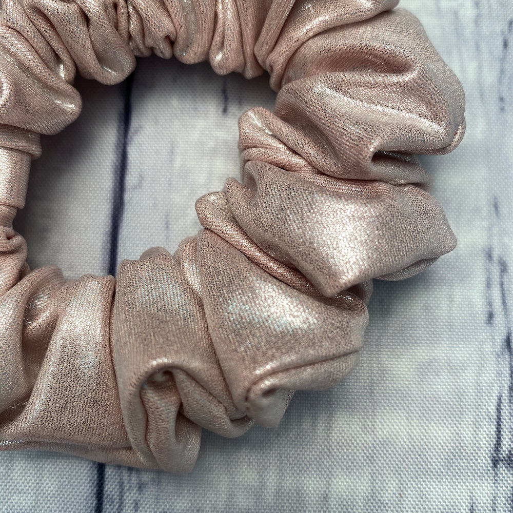 Pink Sand Metallic Fun-chies by Gracie