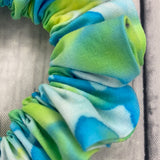 Greeny Dream Tie Dye - Full Size Scrunchie