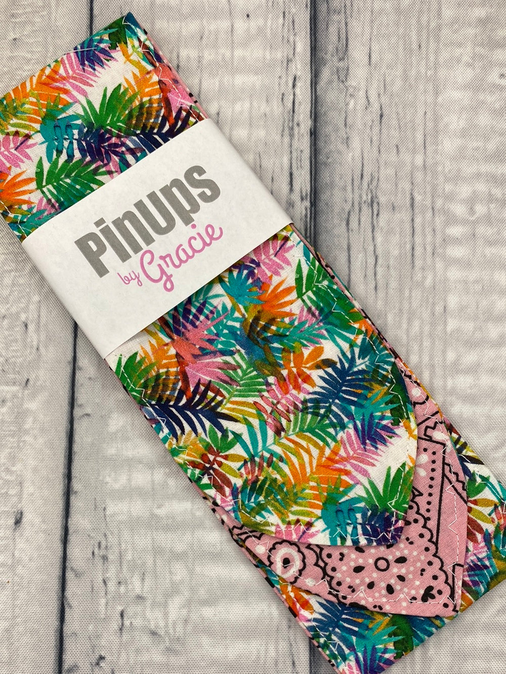 Classy Rainbow Palm Leaf