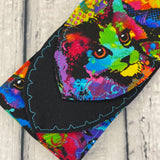 Rainbow Splatter Kitty Cats