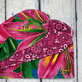 Pink Tropical Lily Flower Headband
