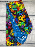 Rainbow Splatter Kitty Cats