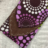 Chocolate & Polka Dots Geometric Headband