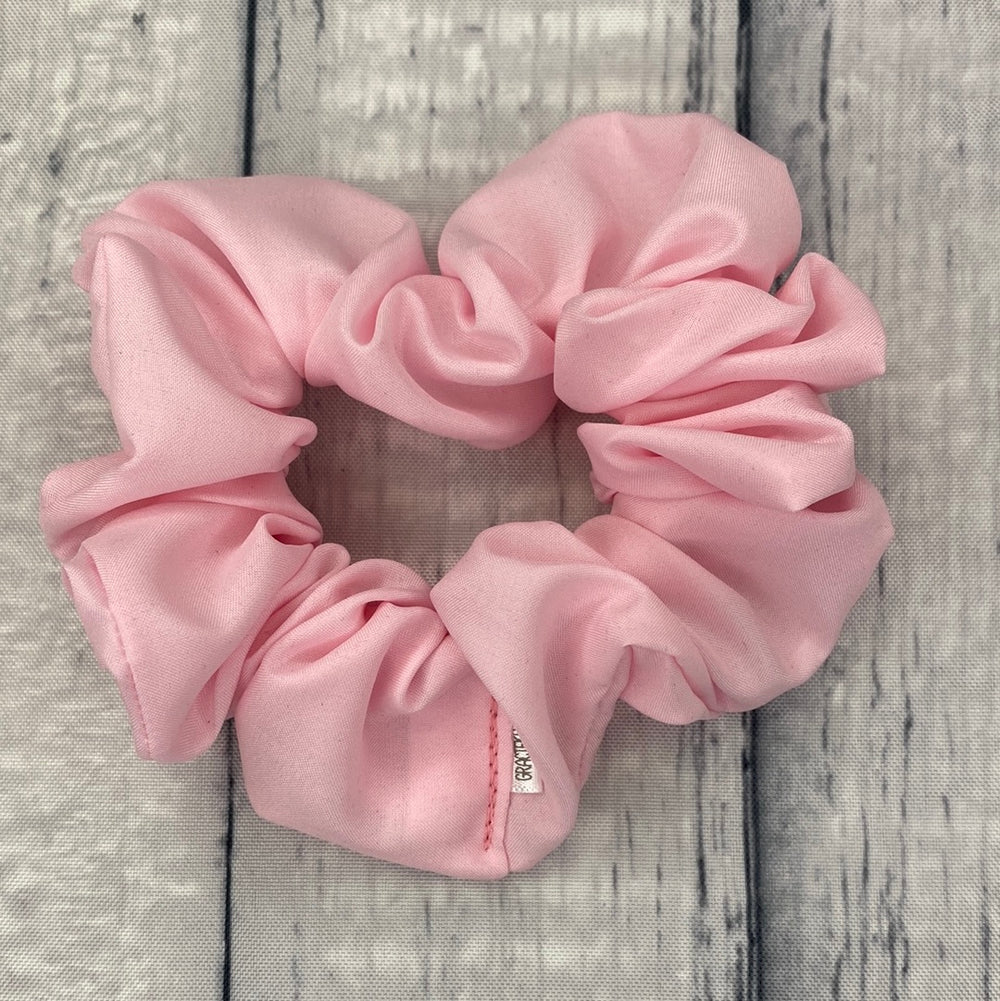Silky Pink Fun-chie Scrunchie by Gracie