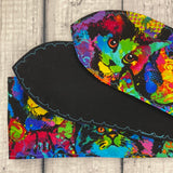 Rainbow Splatter Kitty Cats