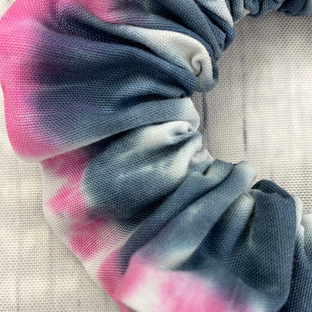 Dark & Light Pink & Bright Tie Dye - Full Size Scrunchie