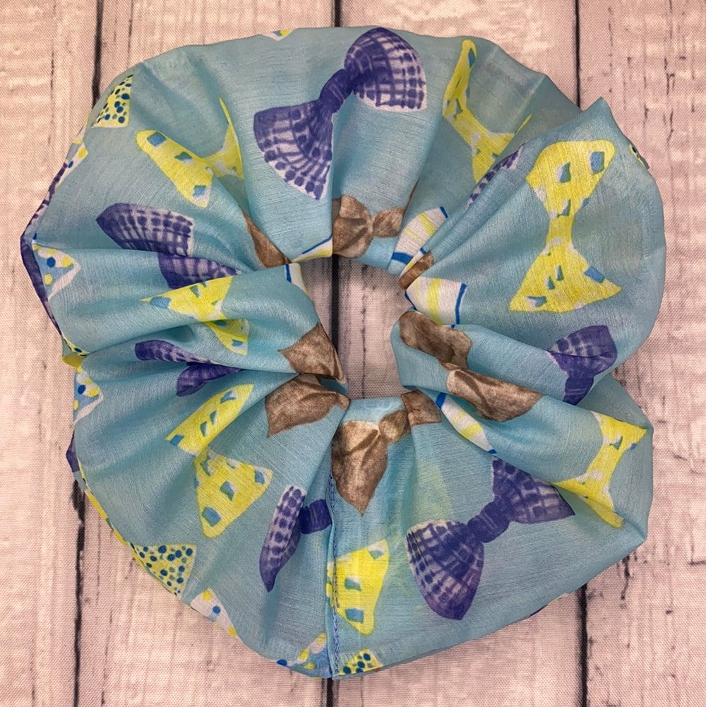 Upcycled Gigantic Bows on Bows Scrunchie
