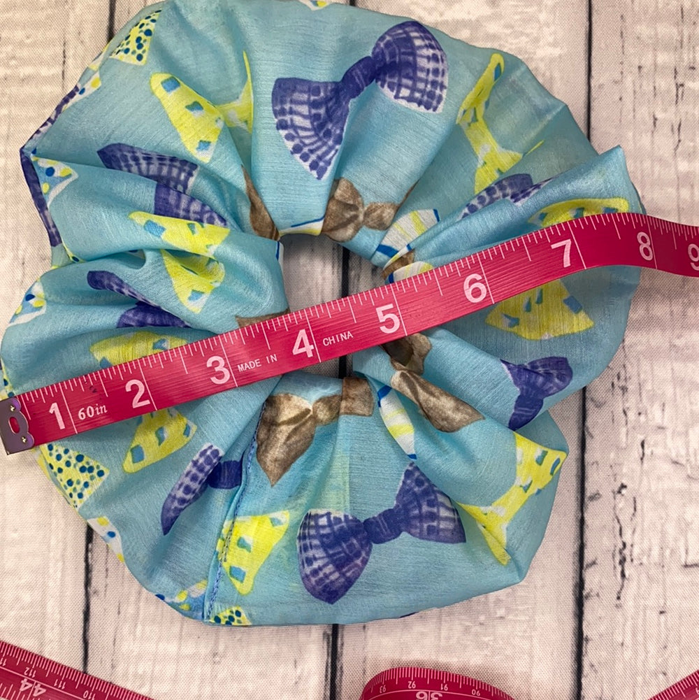 Upcycled Gigantic Bows on Bows Scrunchie