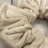 Ultra Soft Ribbed Velour - Cream Fun-chies by Gracie