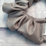 Upcycled Heather Grey Pleather Fun-chies by Gracie